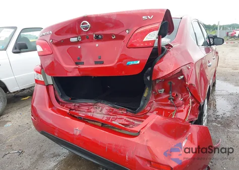 2014 Nissan Sentra Fe+ S/Fe+ Sv/S/Sl/Sr/Sv z USA, uszkodzony, nr VIN 3N1AB7AP8EL643082